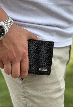 Кошелек Мужской Кожаный Calvin Klein в Подарочной Упаковке кш17 фото