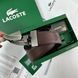 Чоловічий подарунковий набір LACOSTE ремінь із двома пряжками з натуральної шкіри 989 фото 3
